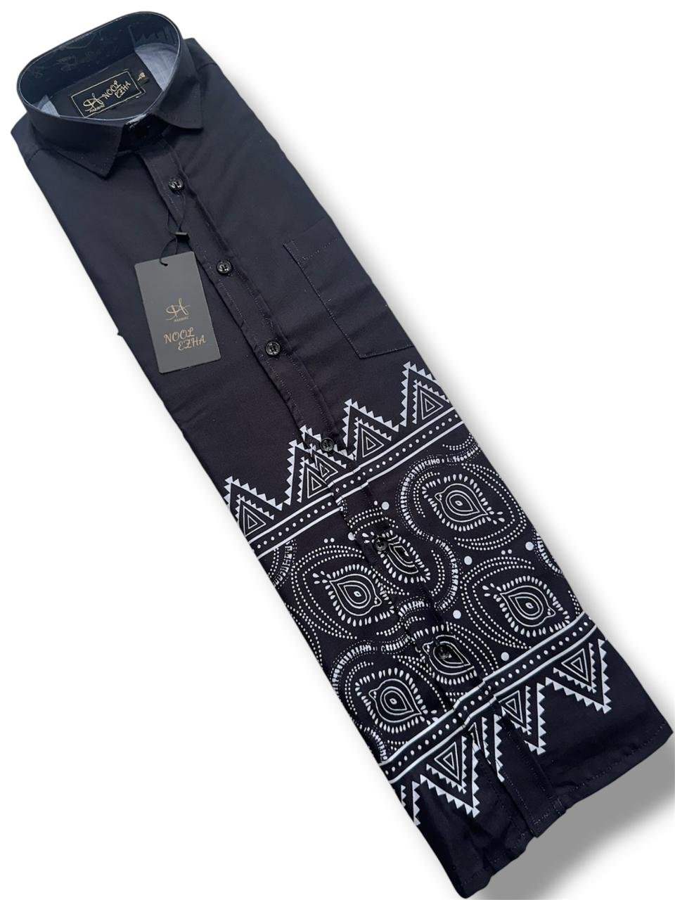 Black Tribal Art Shirt