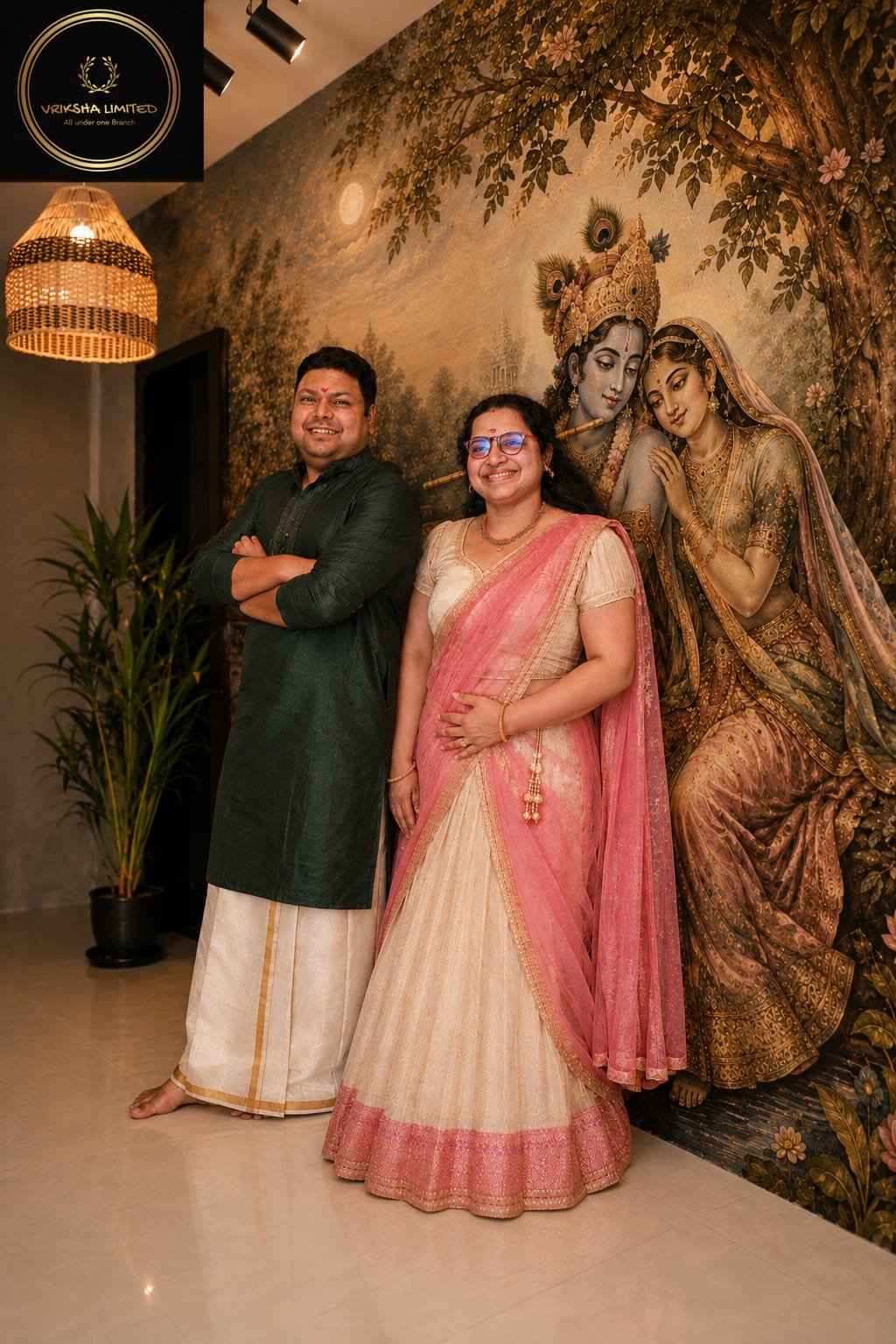 Couple in Traditional Kerala Wear